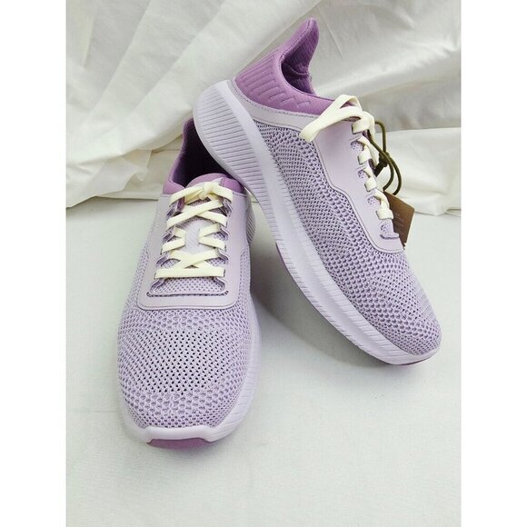 Olukai Island Hopper Size 8 Womens Lilac Crushed Grape Low Lace Fashion Sneakers - Picture 11 of 14